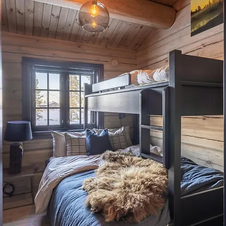 Traditional Feel In Modern Log Holiday home Veggli