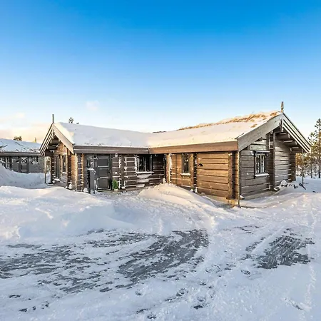 Сasa de vacaciones Modern Log With Hot Tub And Sauna