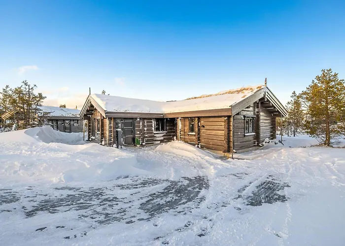 Ferienhaus Modern Log With Hot Tub And Sauna